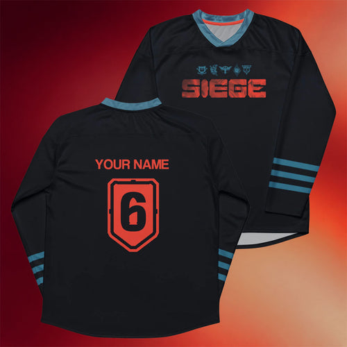 Personalized Tom Clancy's Rainbow Six Siege Merch 2026 Six Siege Hockey Jersey Gifts For Him