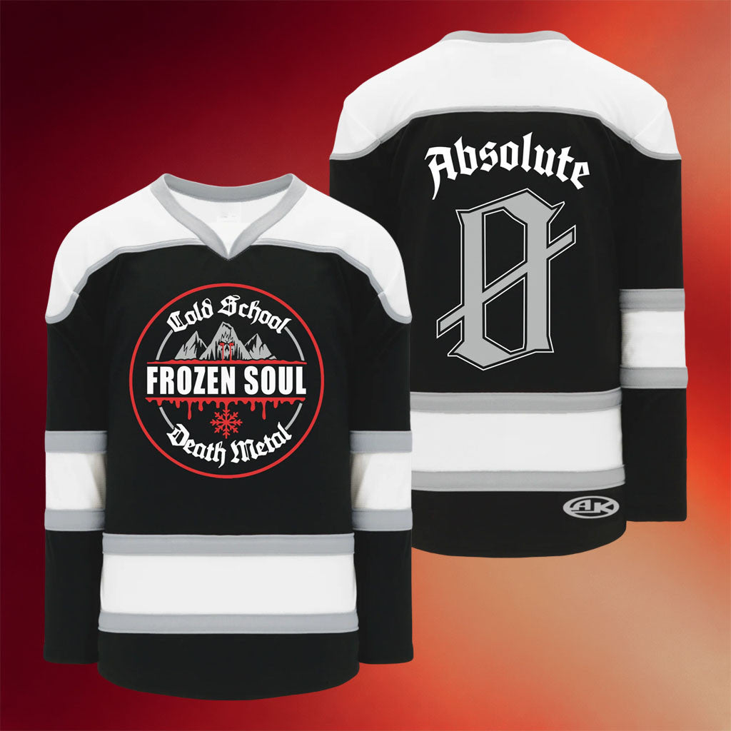 Frozen Soul Merch 2026 Absolute Zero Hockey Jersey Gifts For Death Metal Lovers