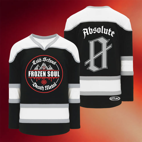 Frozen Soul Merch 2026 Absolute Zero Hockey Jersey Gifts For Death Metal Lovers