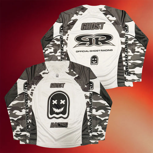 Ghost Racing Merch 2026 Arctic Camo Moto Jersey Birthday Gifts Ideas For Him