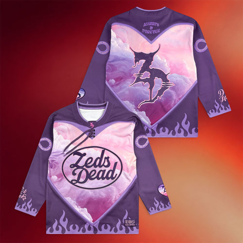 Zeds Dead Merch 2026 Always And Forever Hockey Jersey Best Gifts For Music Lovers