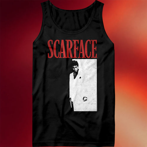 Tony Montana Shirt Movie Poster Scarface Tank Top Great Father's Day Presents