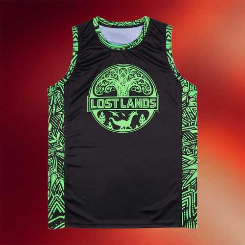 Excision Merch Excision Green Lost Lands Basketball Jersey Present For Husband