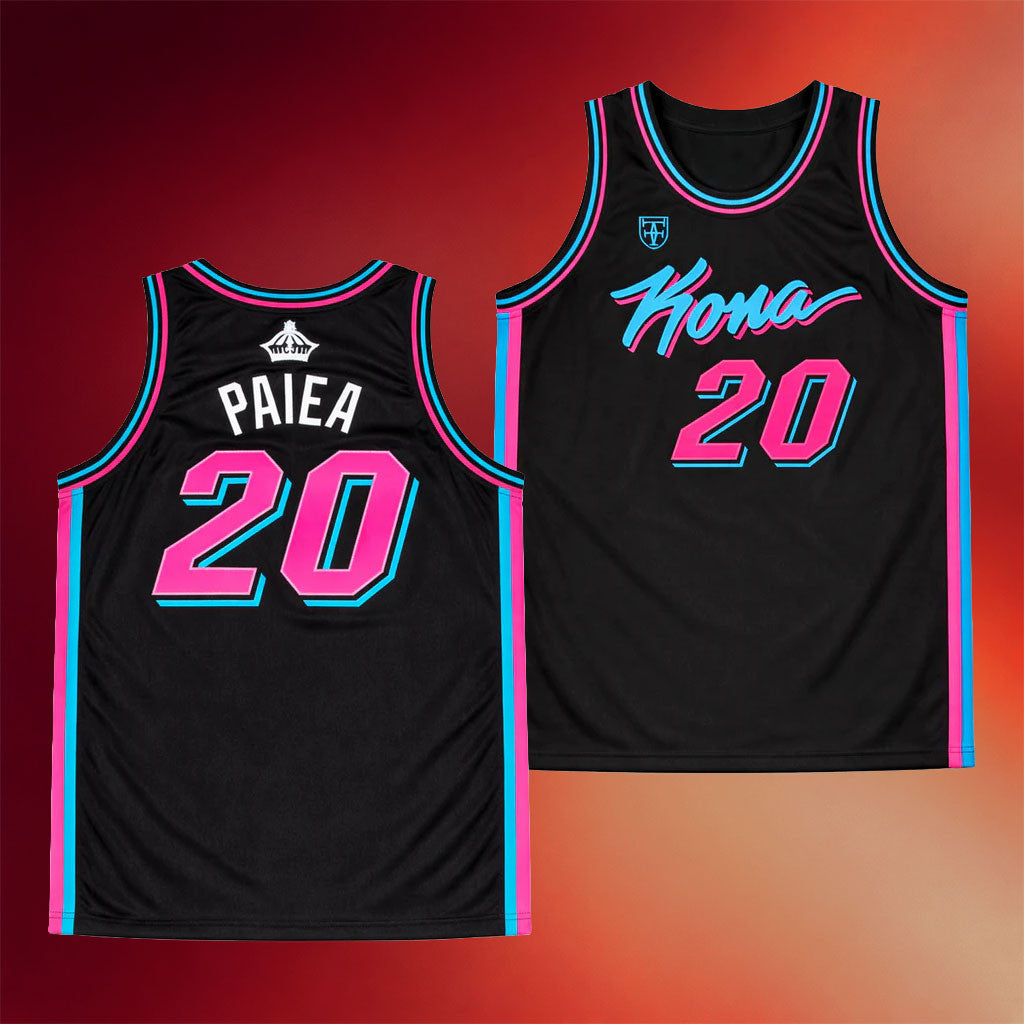 Fitted Hawaii Merch 2026 Fitted For Paiea Projects Kona Heat Basketball Jersey Gifts For BFF
