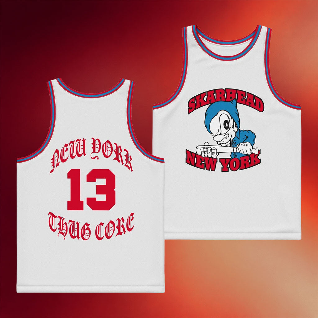 Goldset Merch 2026 Skarhead New York Basketball Jersey Best Gifts For Son
