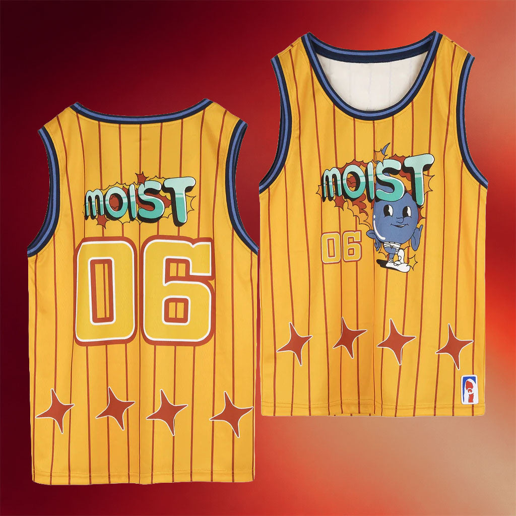 MoistCr1tikal Merch Moist 06 Retro Basketball Jersey Cr1TiKaL Shirt Birthday Gift For Brother