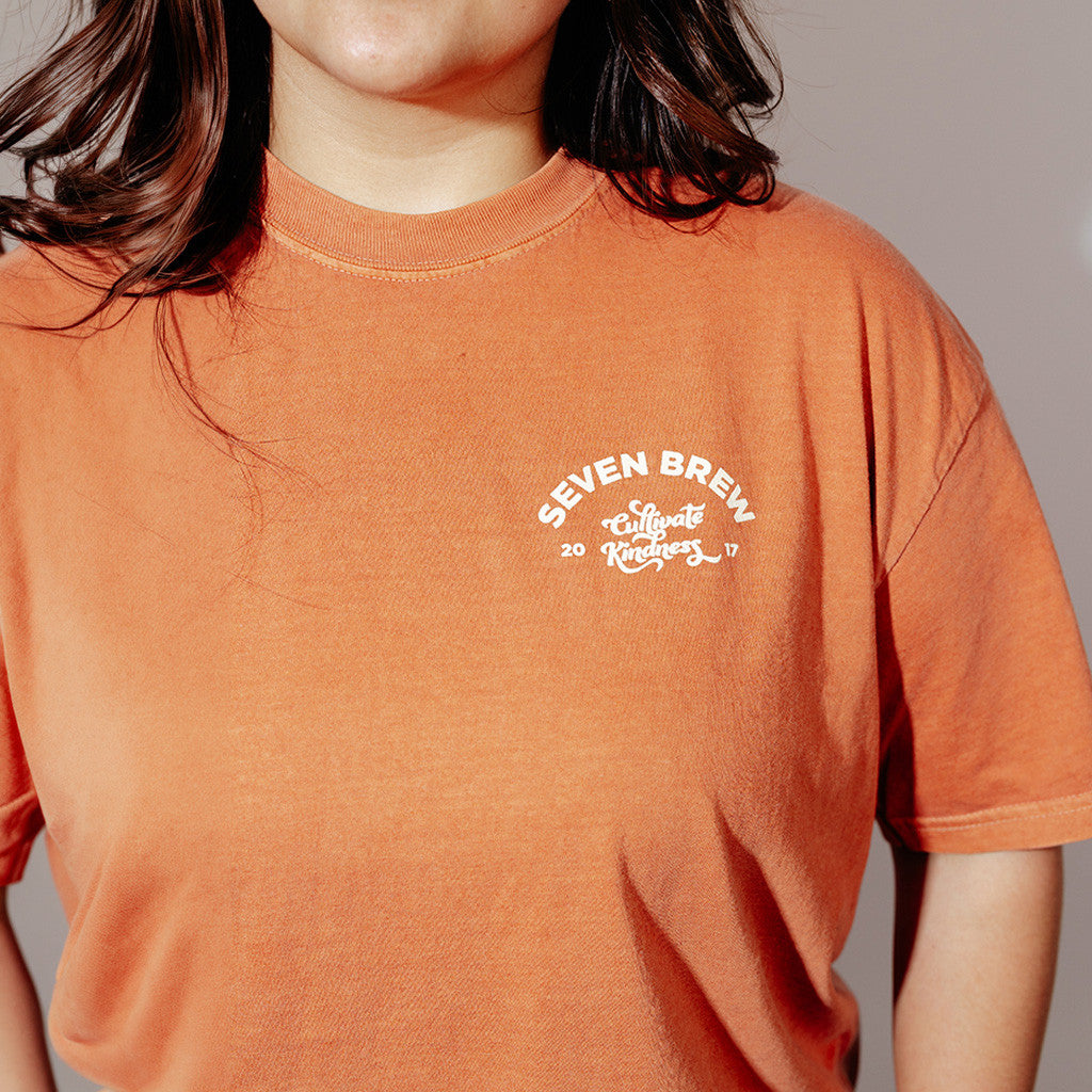 7 Brew Merch Falling Leaves T-Shirt Seven Brew Shirt Birthday Gift For Siste
