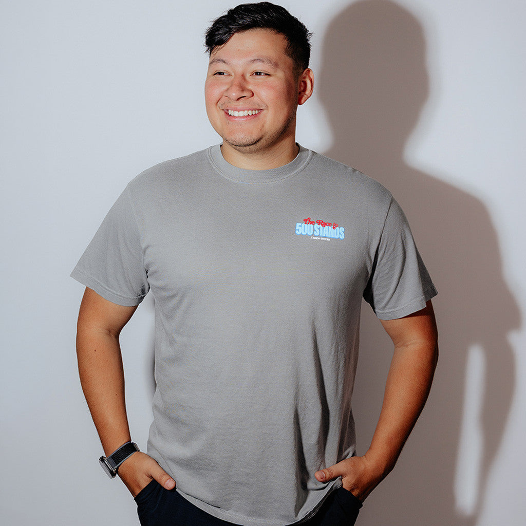 7 Brew Merch The Race To 500th Stands T-Shirt Good Gifts For Boyfriend