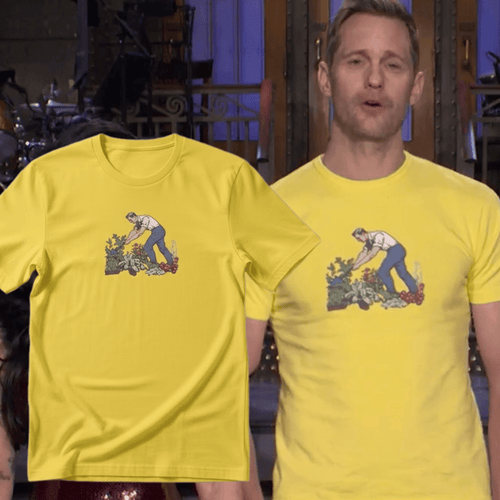 Alexander Skarsgard SNL Shirt Birthday Gift Ideas For Dad