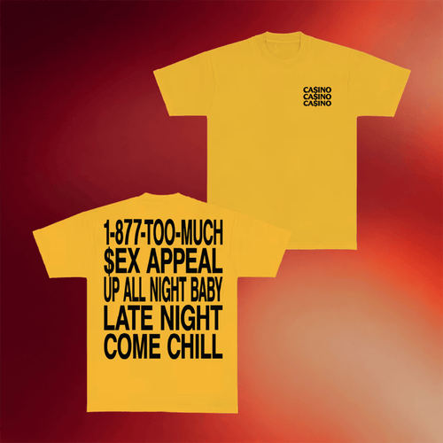 Baby Keem Merch 2026 Casino Sex Appeal T-Shirt Rap Lover Gifts For Him