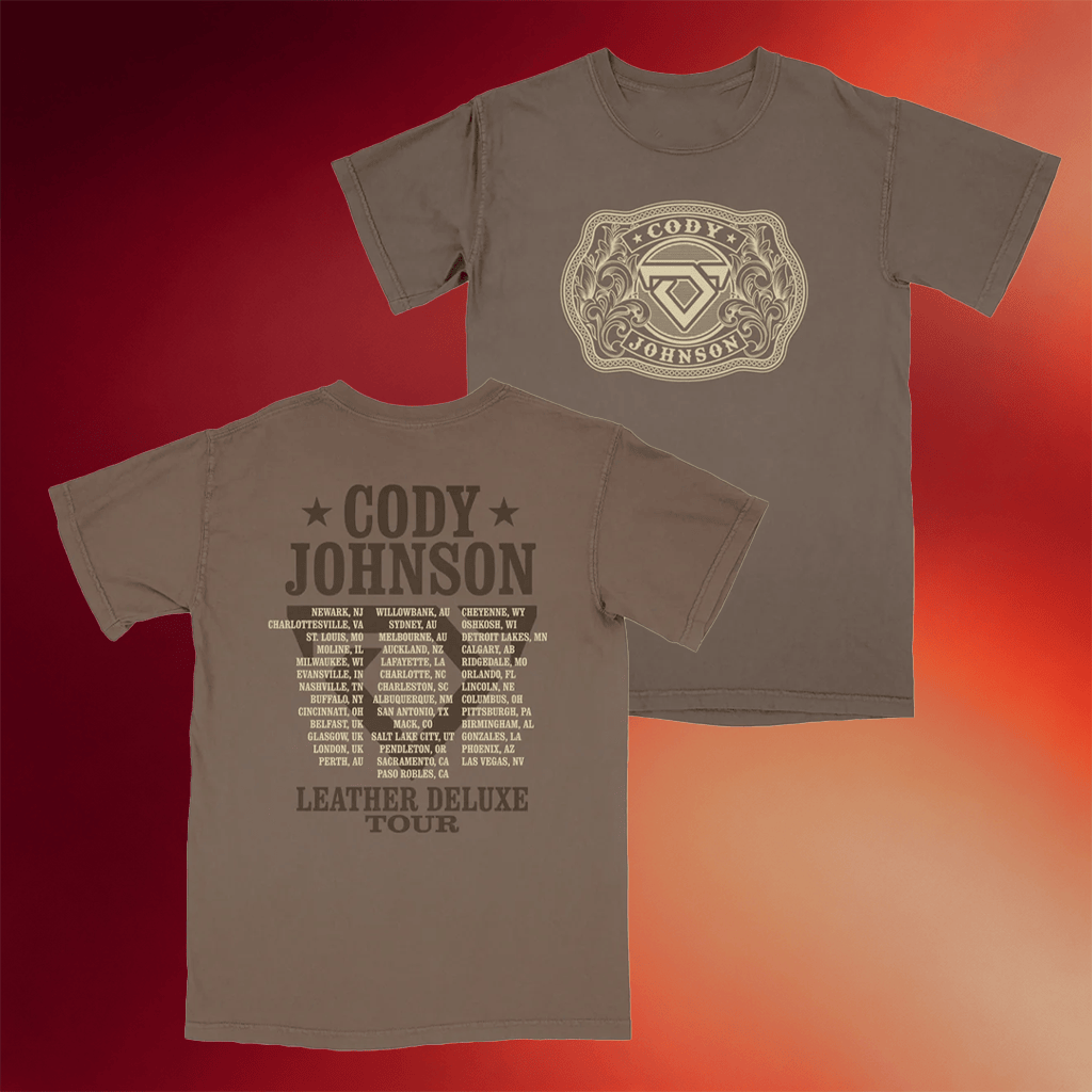 Cody Johnson Merch Belt Buckle Tour T-Shirt Best Gifts For Music Lovers