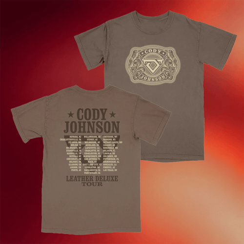 Cody Johnson Merch Belt Buckle Tour T-Shirt Best Gifts For Music Lovers