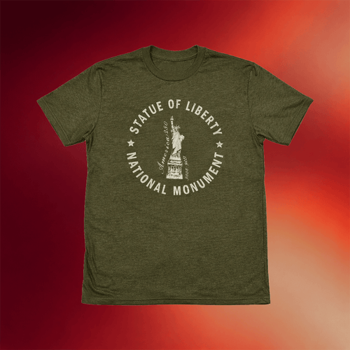 America's National Parks Merch A250 Statue Of Liberty T-Shirt 2026 Independence Day Gifts