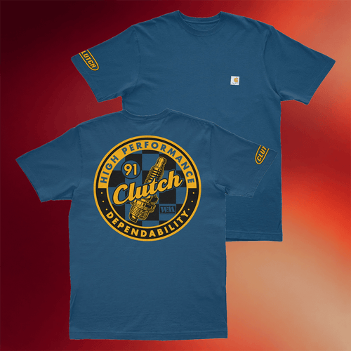Clutch Merch 2026 Carhartt Dependability T-Shirt Clutch Rock Band Shirt Gifts For Fans