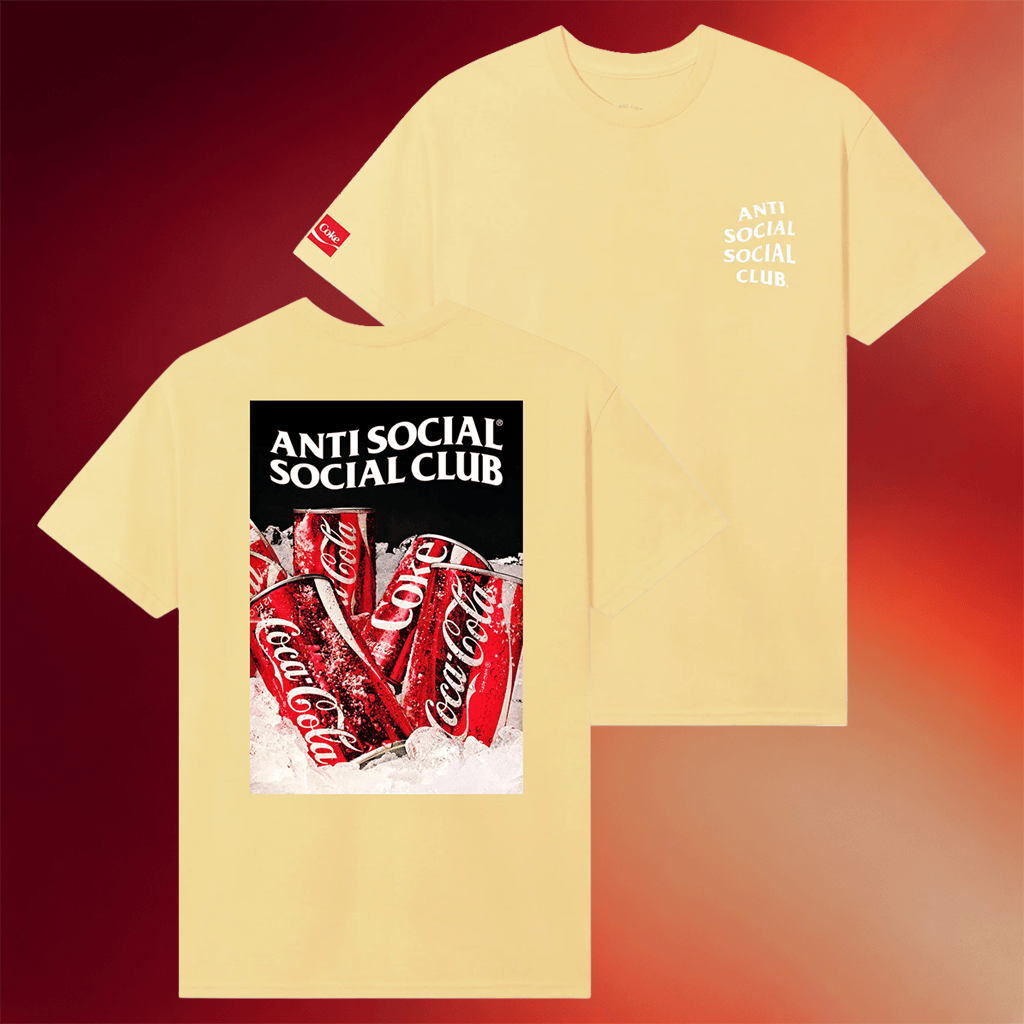 Anti Social Social Club Merch 2026 ASSC X Coca Cola Ice Cold T-Shirt Birthday Gift For BFF