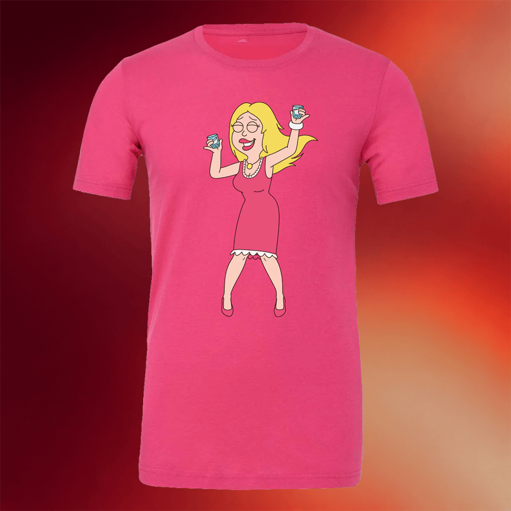 American Dad Merch 2026 Francine Smith Shots Shots Shots T-Shirt Gifts For Sisters