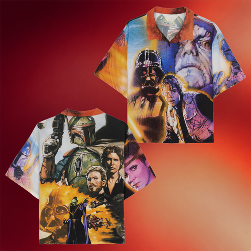 Brain Dead Merch 2026 Brain Dead X Star Wars Shadows Of The Empire Hawaiian Shirt Gifts For Him