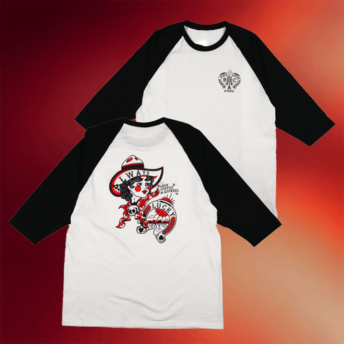 Black Coffee Apparel Merch 2026 Always Lucky Raglan T-Shirt Gifts For Friends