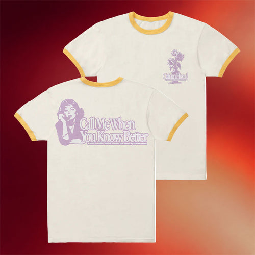 Calum Hood Merch 2026 Call Me When You Know Better Ringer Shirt Gifts For Her