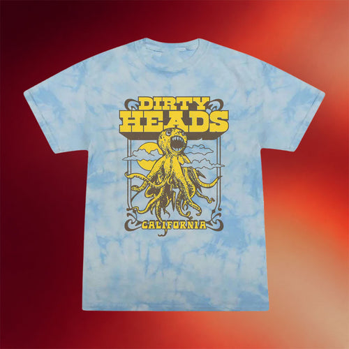 Dirty Heads Merch 2026 In The Clouds Crystal Blue T-Shirt Gift For Rock Lover
