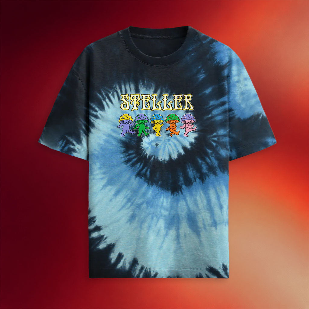 KT8 Merch 2026 Steller Dancing Marvins Tie Dye T-Shirt Steller Merch BFF Gifts Ideas