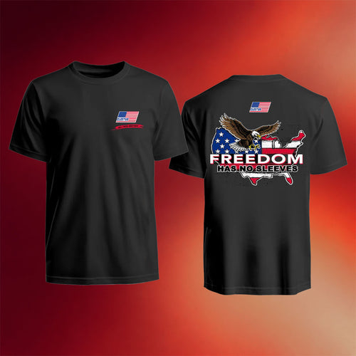 Cleetus McFarland Merch 2026 Cleetus Freedom Has No Sleeves T-Shirt Eagle Shirt Patriotic Gift