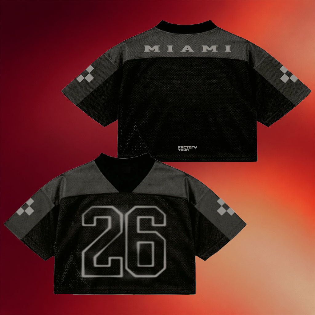 Insomniac Shop Merch 2026 Factory Town Cropped Jersey Birthday Gifts For Hers