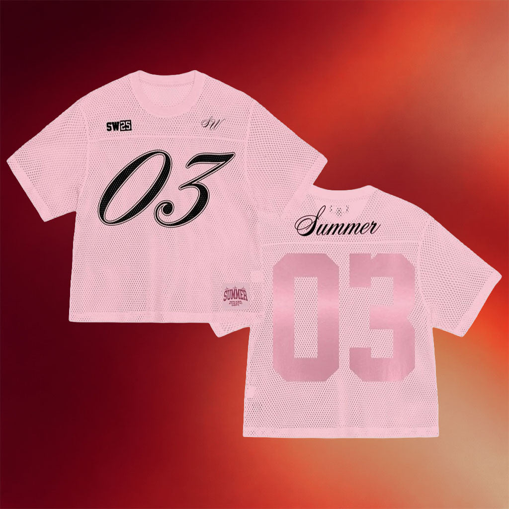 Summer Walker Merch Summer 03 SW Cropped Jersey Best Gifts For Girlfriend
