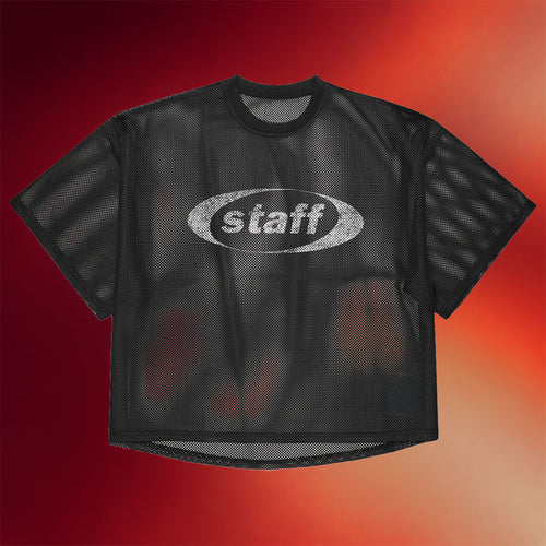 Staff Workforce Merch 2026 Reckless Mesh Jersey Staff Apparel Gifts For Friends