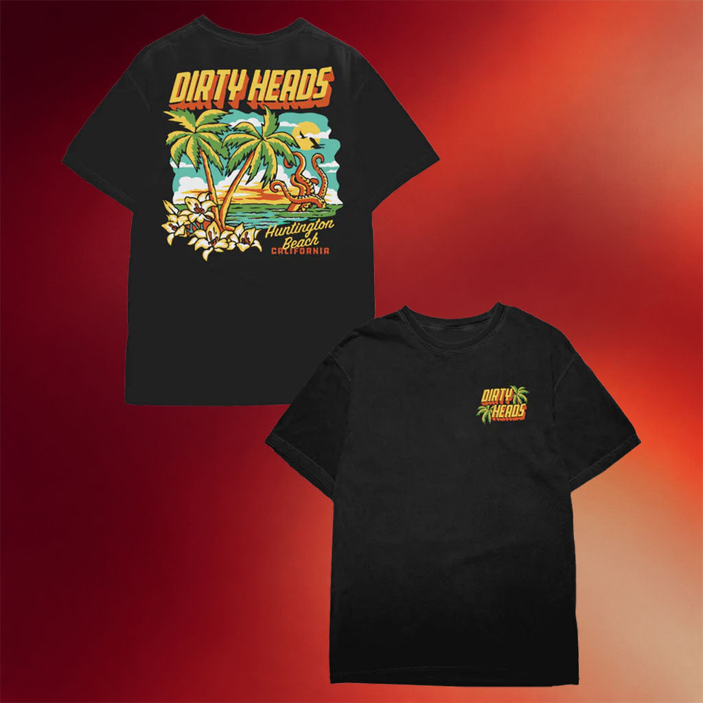 Dirty Heads Merch 2026 Postcard Black T-Shirt Birthday Presents For Boyfriend