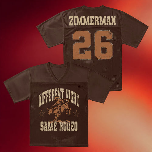 Bailey Zimmerman Merch DNSR 26 Jersey Different Night Same Rodeo Tour Jersey Gifts For Fans