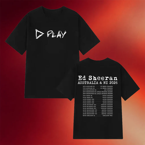 Ed Sheeran Loop Tour Merch Ed Sheeran Loop Tour Australia And NZ 2026 T-Shirt Best Fan Gifts