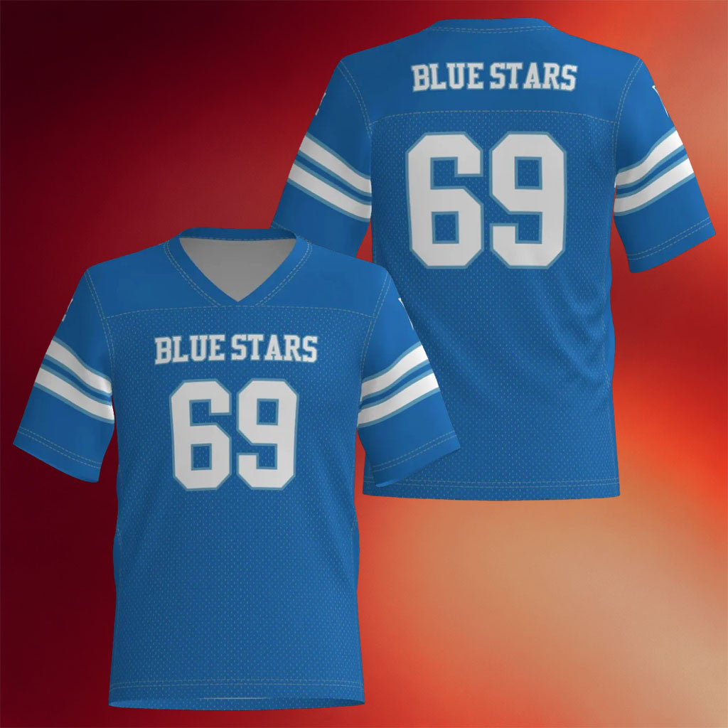 Treaty Oak Revival Merch 2026 Blue Stars Football Jersey Gift Ideas For Rock Music Lovers