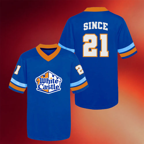 House Of Crave Merch White Castle Jersey Since 21 Apparel Good Gifts For Boyfriend