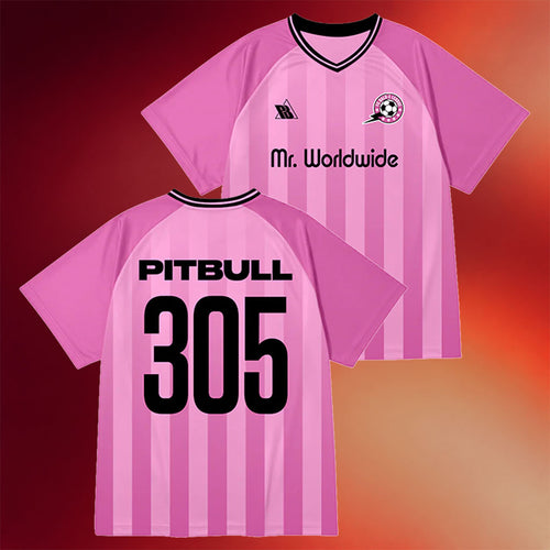 Pitbull Merch 2026 Mr Worldwide 305 Jersey Pitbull Concert Merch Cool Gifts For Music Lovers