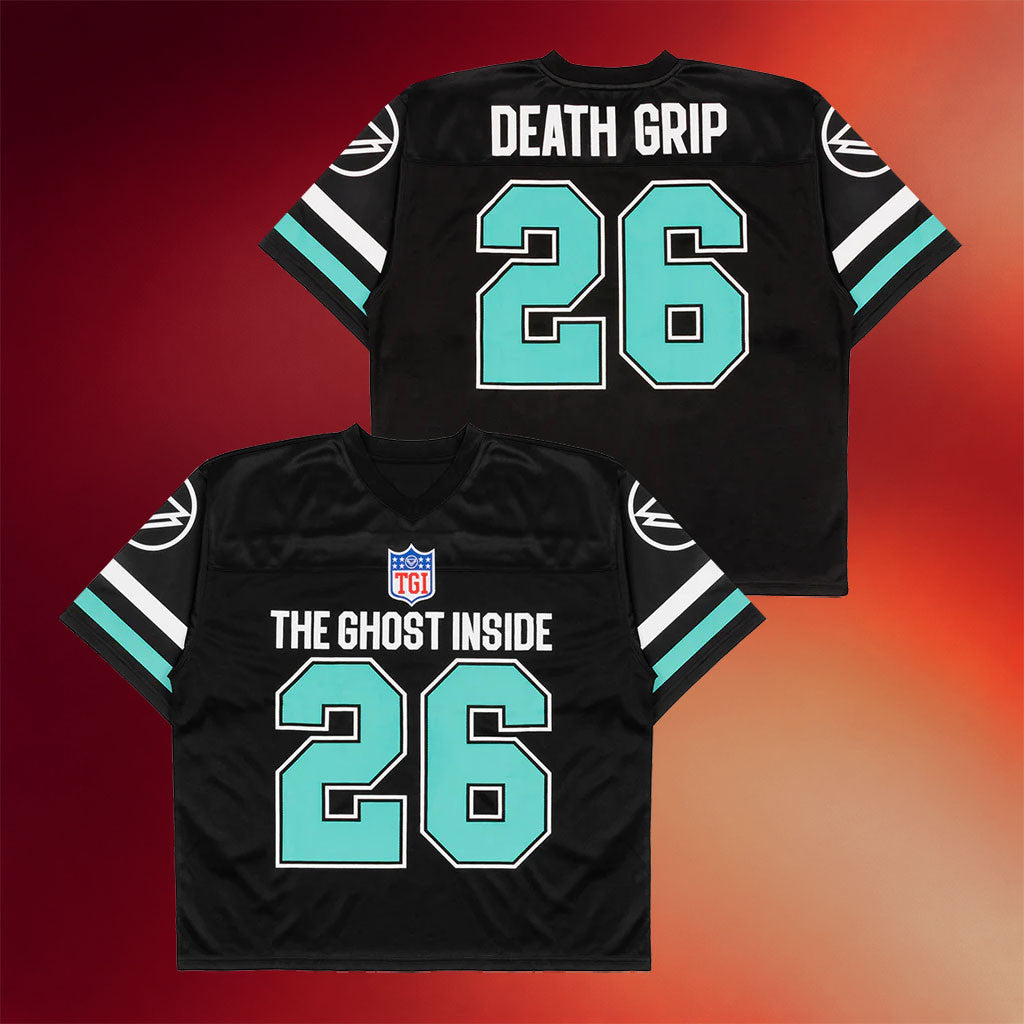 The Ghost Inside Merch 2026 Death Grip Jersey Gifts Ideas For Band Fans