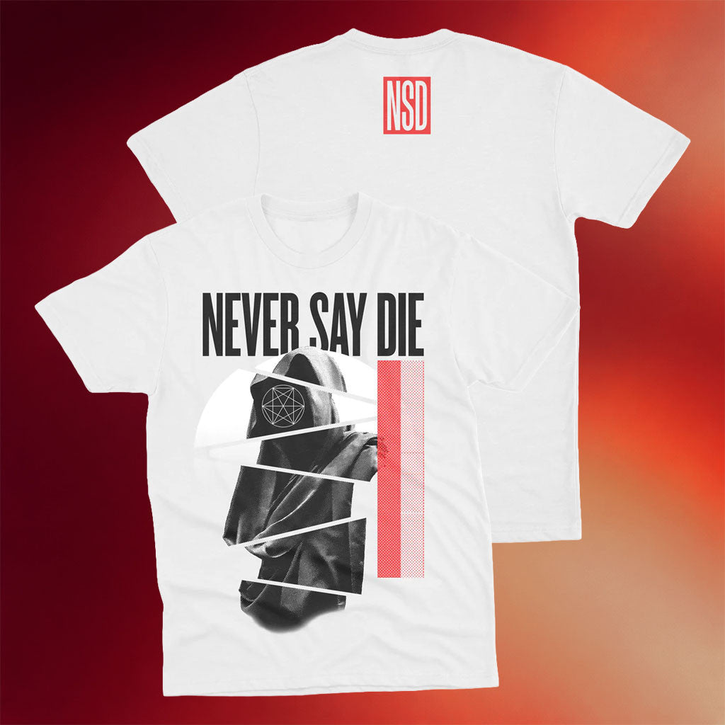 KT8 Merch 2026 NSDR Cloak White T-Shirt Never Say Die Shirt NSDR Merch Gift For BFF