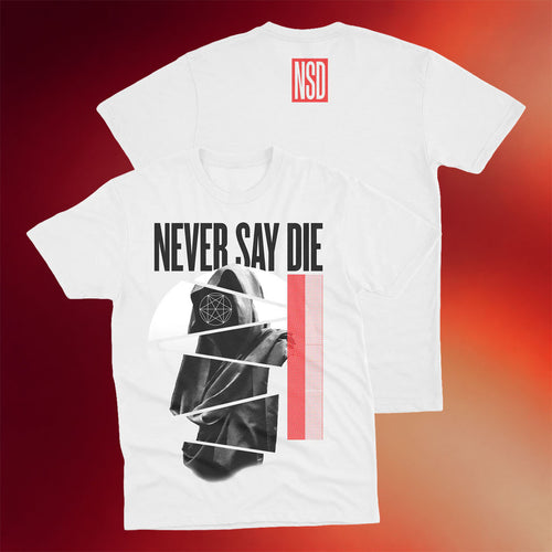 KT8 Merch 2026 NSDR Cloak White T-Shirt Never Say Die Shirt NSDR Merch Gift For BFF
