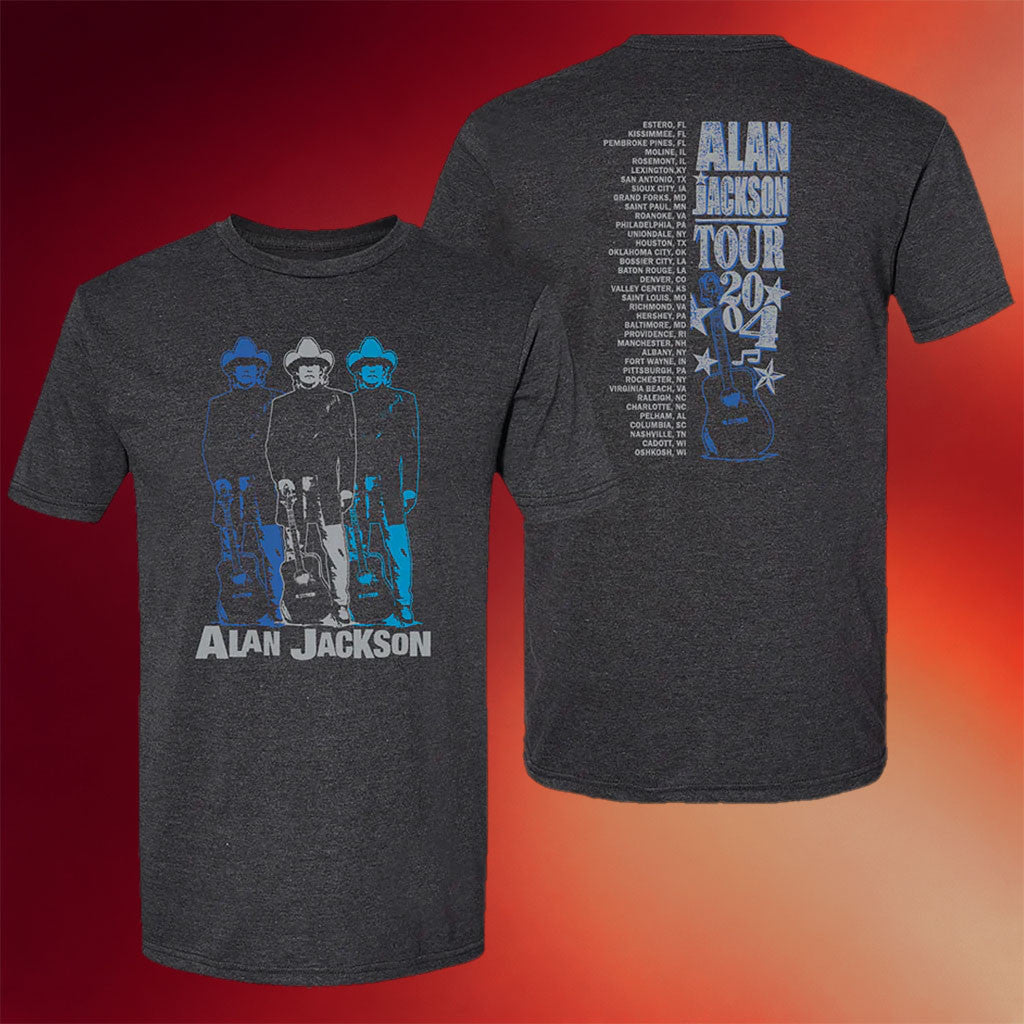 Alan Jackson Merch Retro T-Shirt Alan Jackson 2004 Tour Shirt Gift For Country Music Fans