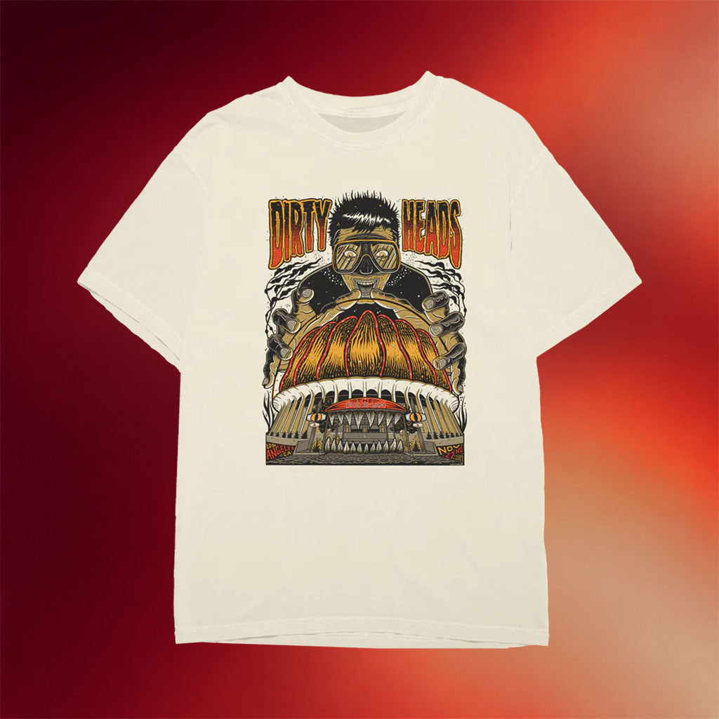 Dirty Heads Merch 2026 Diver Forum 24 T-Shirt Unique Gifts For Music Lovers