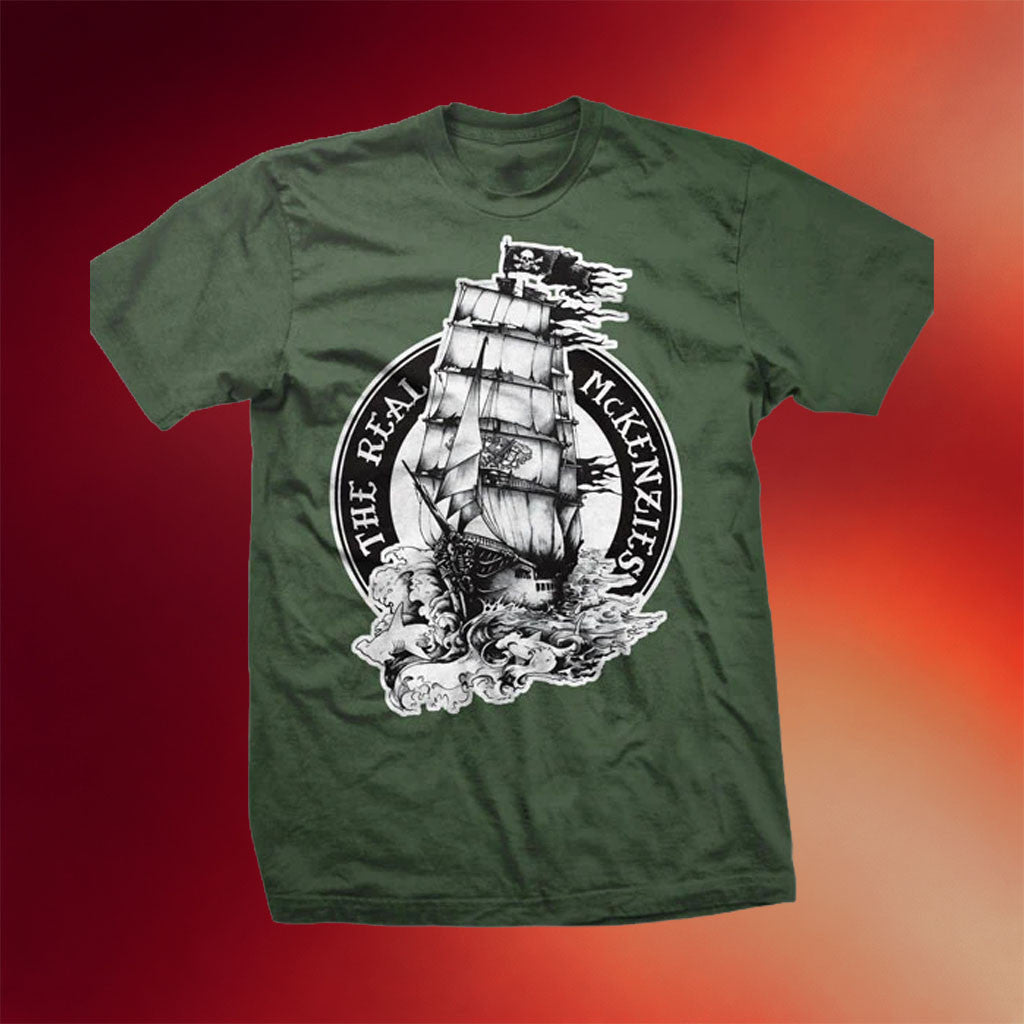 KT8 Merch 2026 The Real Mckenzies Ship T-Shirt The Real Mckenzies Merch Gift For Band Fans