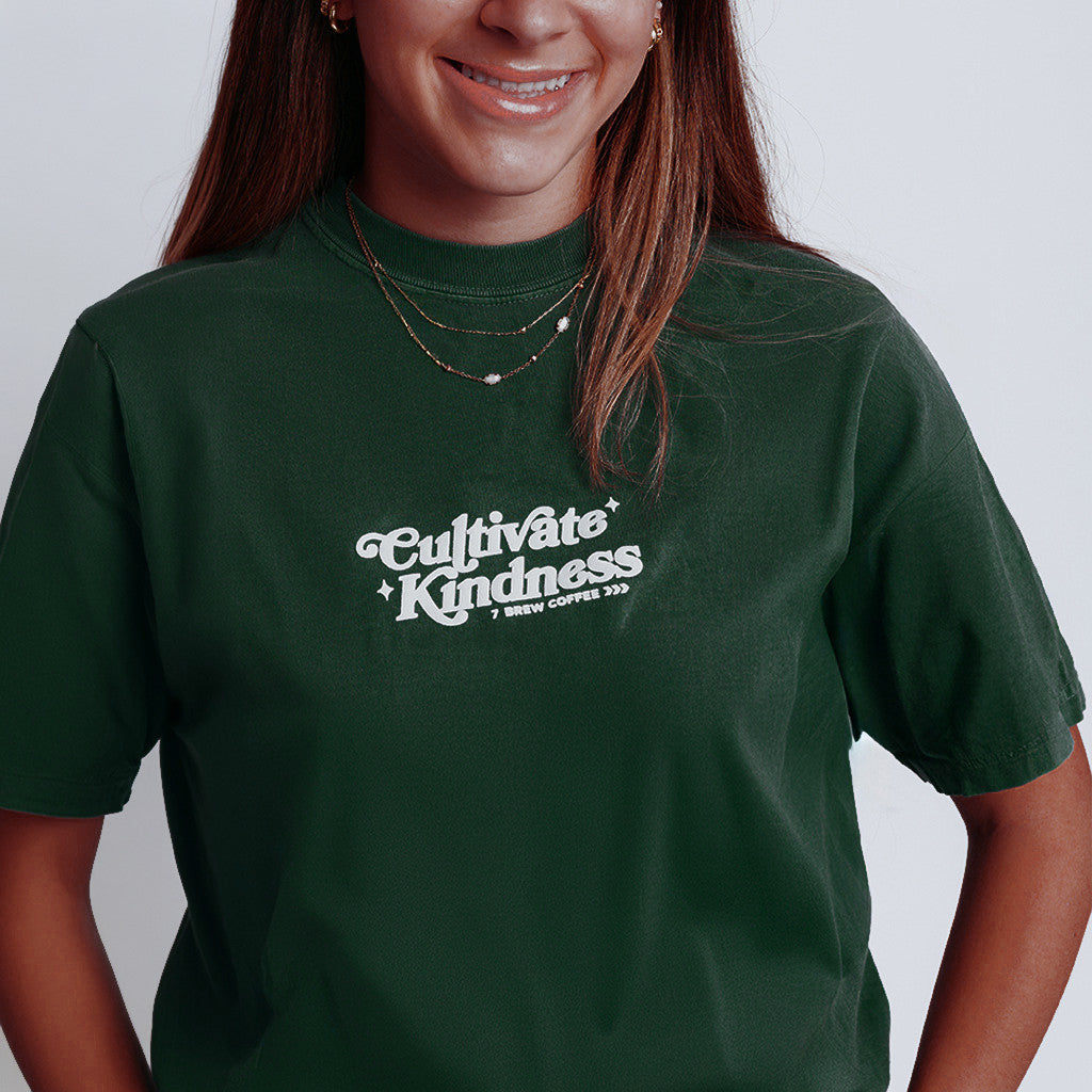 7 Brew Merch Cultivate Kindness Shirt Start Each Day With A Grateful Heart T-Shirt Wife Gifts