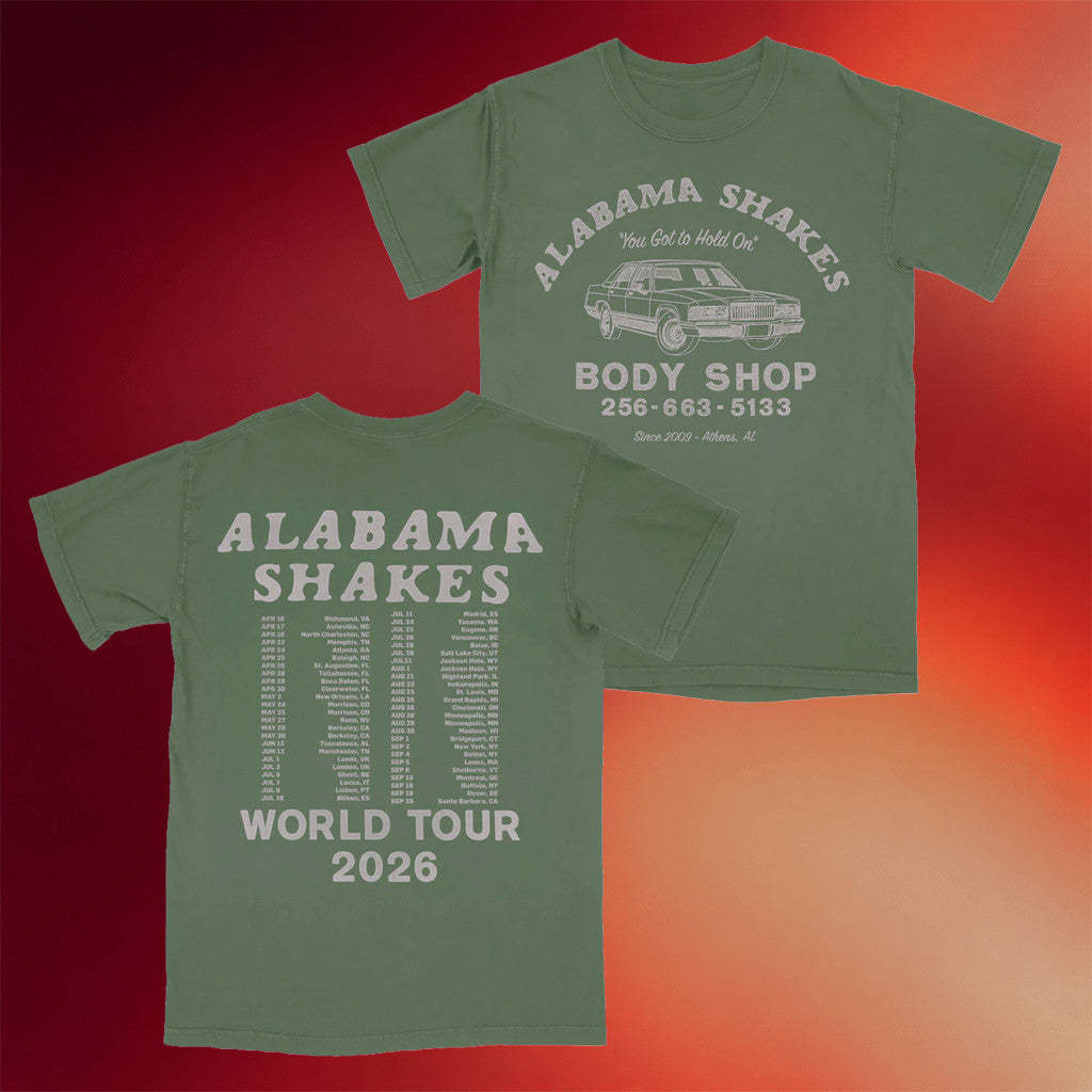 Alabama Shakes Merch 2026 World Tour T-Shirt Presents For Rock Music Lovers