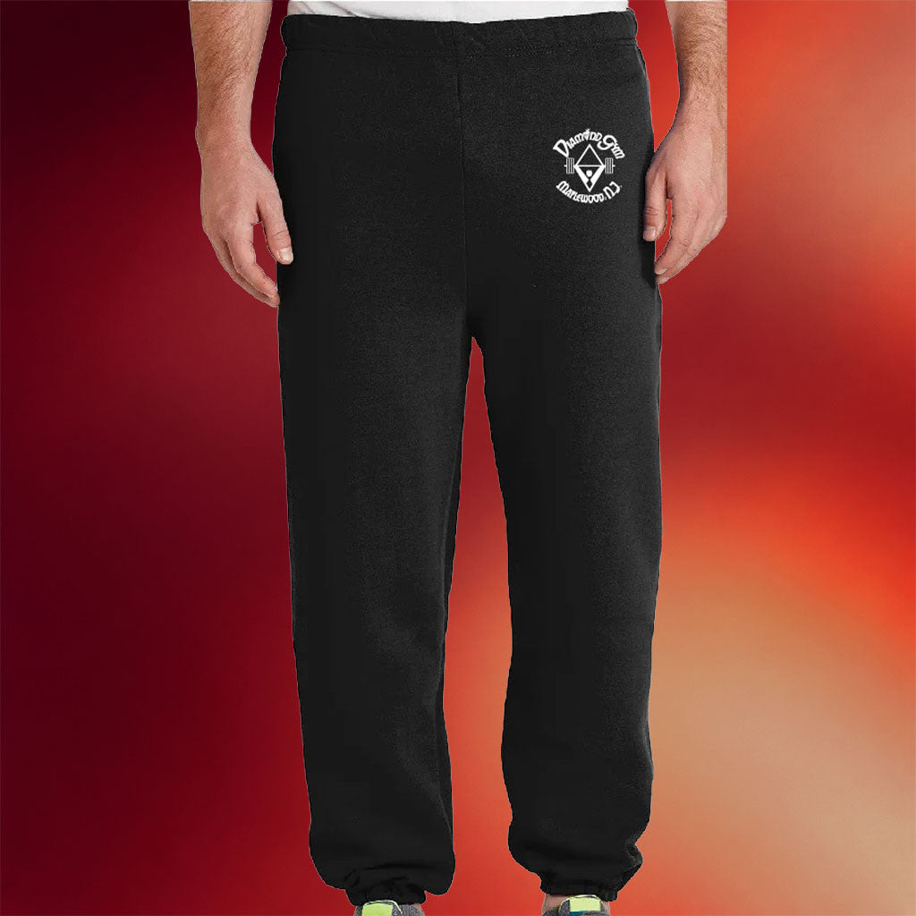 Diamond Gym Merch 2026 Distraction Free Sweatpants Black Cool Gifts For Dad