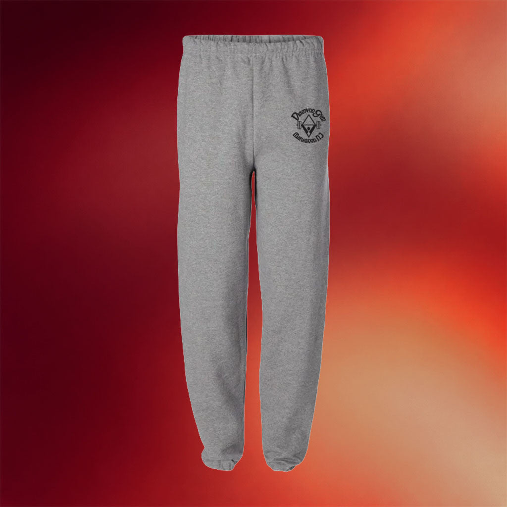 Diamond Gym Merch 2026 Distraction Free Sweatpants Gray Unique Gifts For Husband