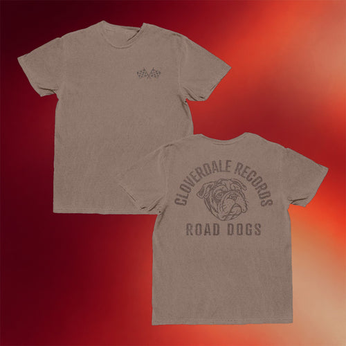 Cloverdale Records Merch Road Dogs T-Shirt Cloverdale Records Shirt Gifts For Dudes