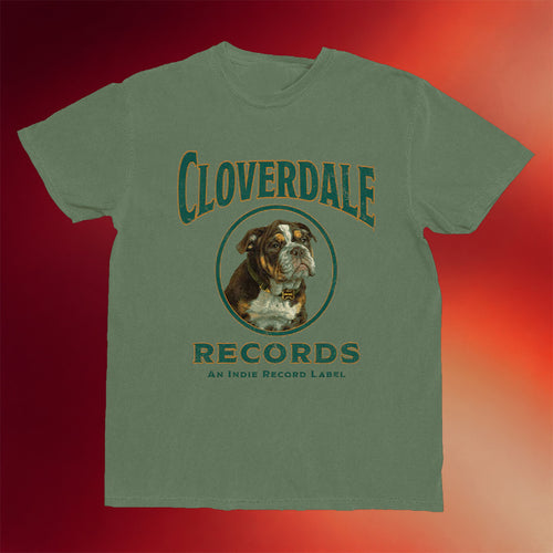 Cloverdale Records Merch For The Dogs T-Shirt Cloverdale Records An Inside Record Label Shirt