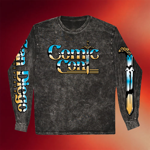 Comic Con Merch 2026 Comic Con Chrome Sword Long Sleeve Shirt Useful Gifts For Brothers