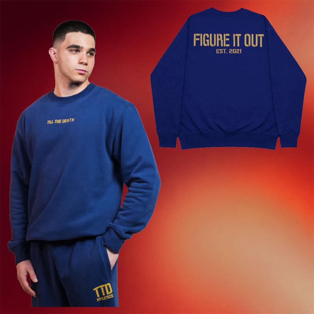 TTD Athletics Merch 2026 Figure It Out Crewneck Till The Death Sweatshirt TTD Merch Gifts Ideas