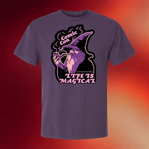 Comic Con Merch 2026 Comic Con Wizard T-Shirt Life Is Magical Shirt Cool Gifts For Her